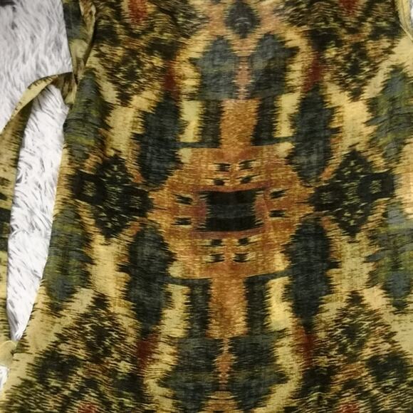 RACHEL Rachel Roy Multicolor NeckTie Blouse 2 Corporate Siren Dopamine Festival - Picture 9 of 11